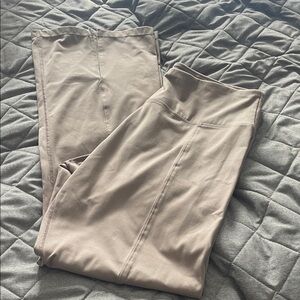 Neutral Wide-Leg High-Waist Pants Calvin Klein